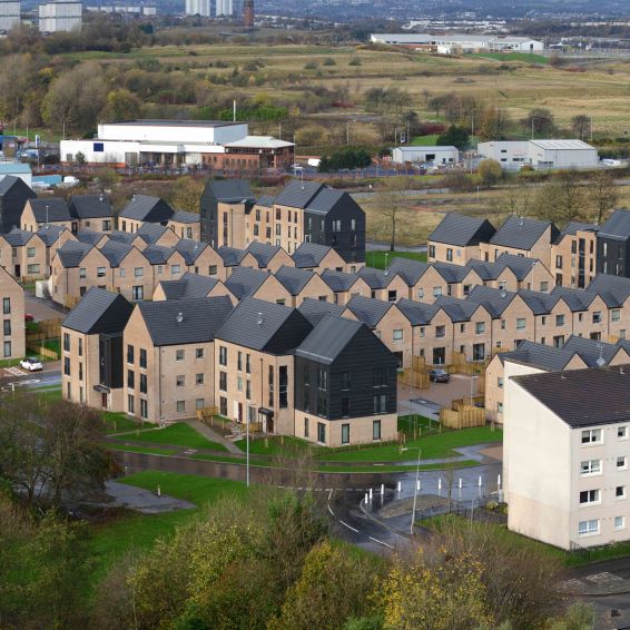 Sighthill new-build homes