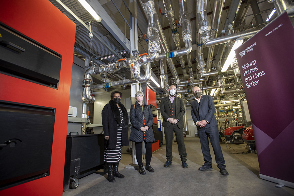 Minister for Zero Carbon Buildings Patrick Harvie MSP visits Broomhill