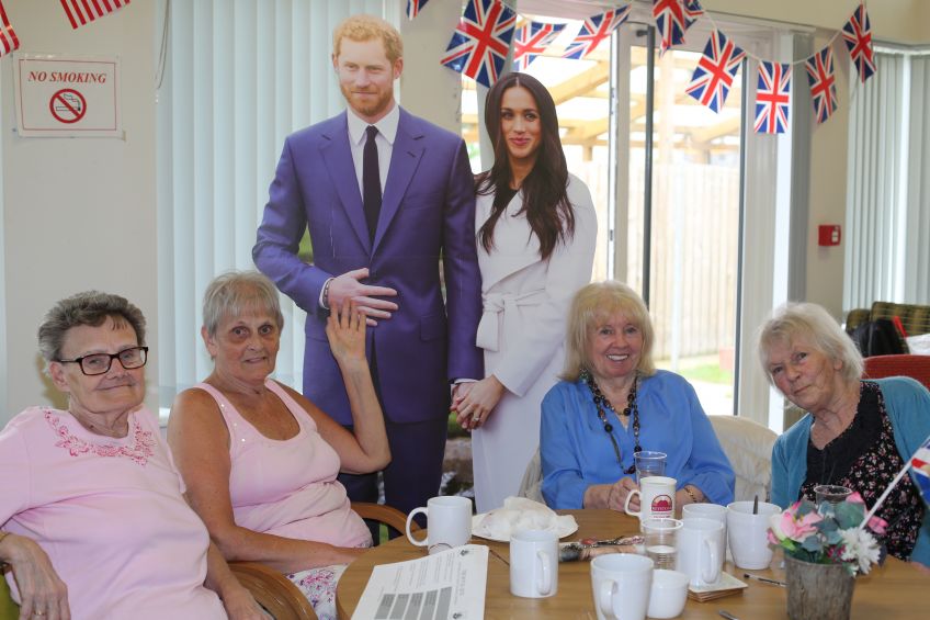 Older tenants celebrate Royal Wedding